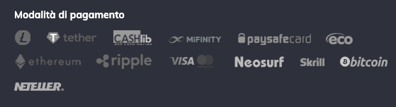 Bahigo Svizzera Modalità di Pagamento